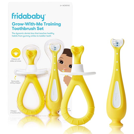 Fridababy - Grow With Me Training Toothbrush Set image number 1